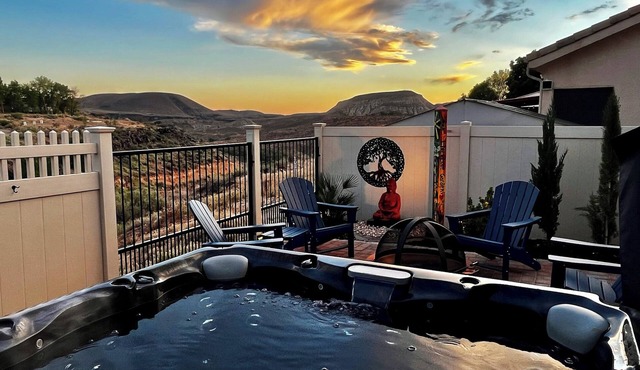 ZION FAMILY RETREAT, Lovely 4-bedroom home Near Zion Canyon with hot tub