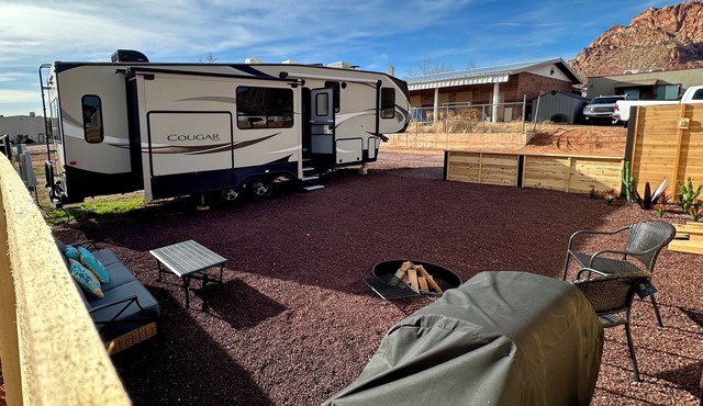 Zion Mountain Glamping Trailer