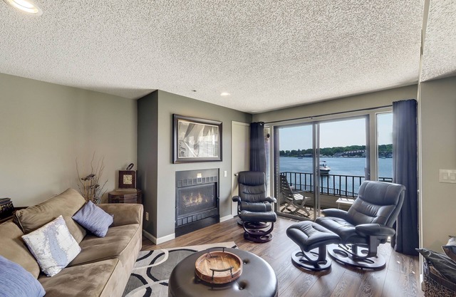 114 Edgewater Inn Downtown Charlevoix | Pool, Hot Tub, Sauna | Sleeps 4