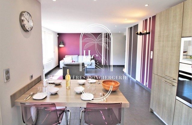 Étage Coquet La Mer Les Bonnettes Le Pradet 