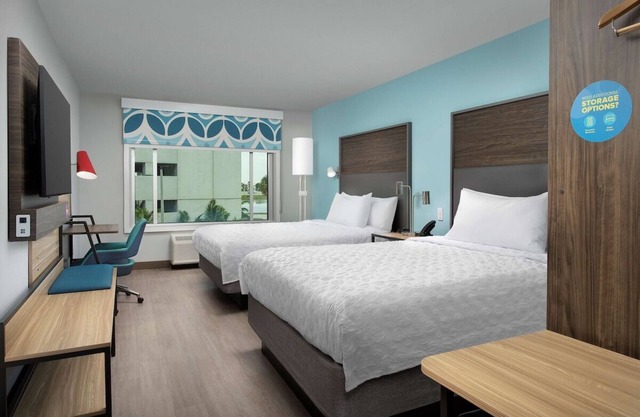 2 Roomy Units Near Marlin's Park! Pet-Friendly Property and Free Hot Breakfast!