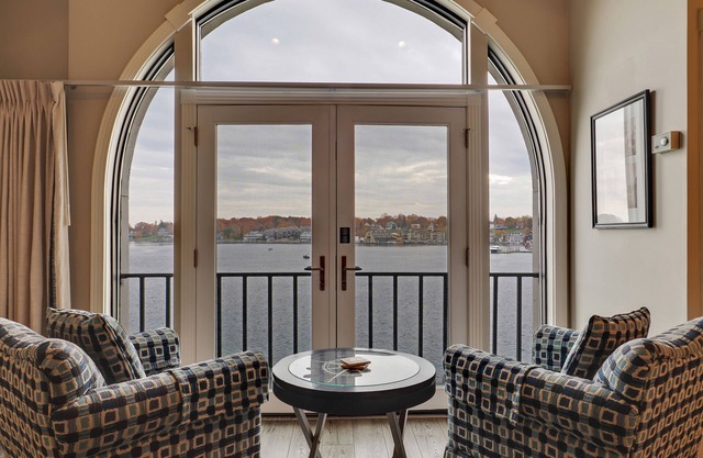 344EWI Soaring Ceilings| Downtown Charlevoix | Pool, Hot Tub, Sauna
