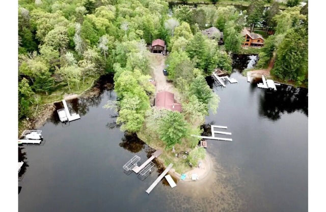 500 feet lakefront on 14 lakes Whitefish Chain Crosslake