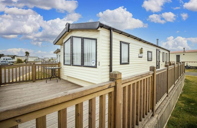 6 berth caravan with decking at North Denes in Suffolk ref 40089ND