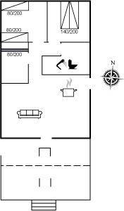 62 m² House ∙ 3 bedrooms ∙ 6 guests