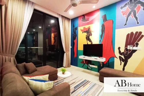 ABHOME "01-MARVEL SUITE" #D'Pristine #Legoland #Walk 200m #Medini Iskandar #JB