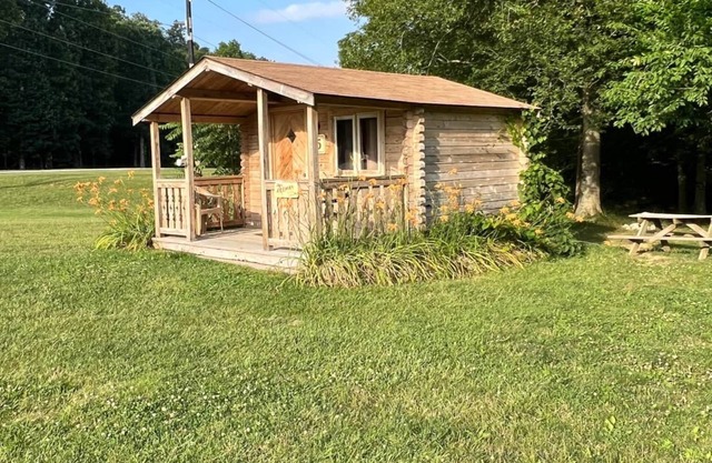 "Akeman" Camping Cabin #5 | Pet Friendly