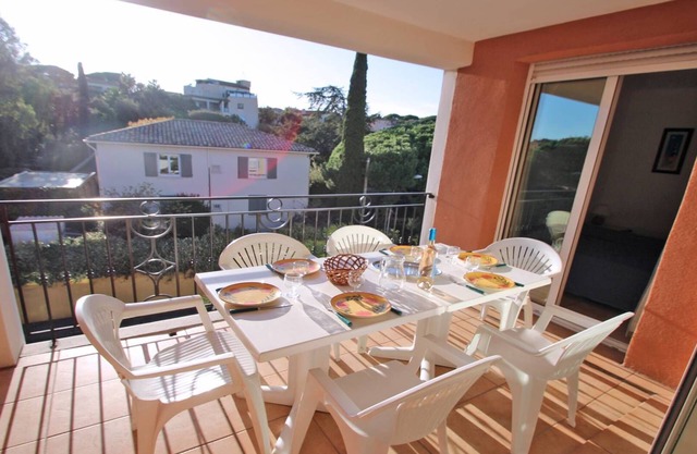 Apartment for 4 people – Air conditioning – Wifi – Pool residence – Sainte Maxime