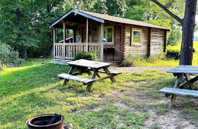 "Baker" Camping Cabin #2 | Pet Friendly