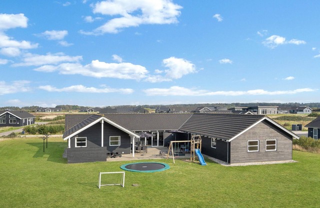 Beach front home in Løkken with sauna