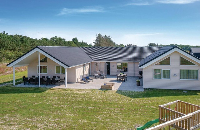 Beautiful luxury holiday home for 20 people in Houstrup.