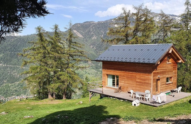 Bright chalet Tzoumaz - Verbier magnificent view on privileged environment