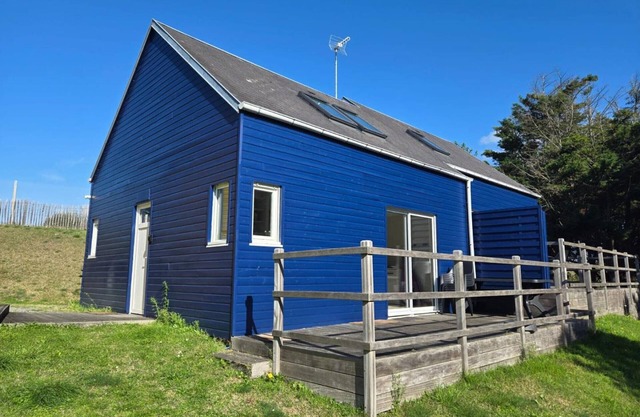Cozy Seaside House: 2 Bedrooms, Terrace, WiFi, BBQ, Pet-Friendly, Near Granville