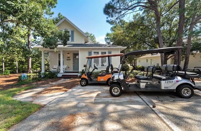 Beach Cottage Golf Carts Tram 