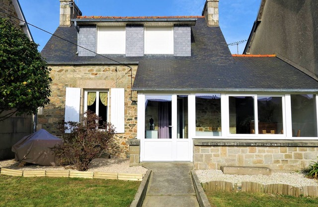 Charming Breton Home with Enclosed Garden, Near Shops and Beach in Perros-Guirec