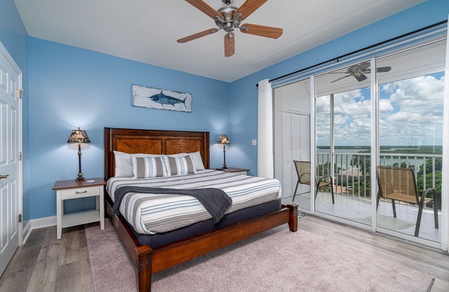 Corner Unit Top Floor | Bay Views, Pool & Walk to Beach Access