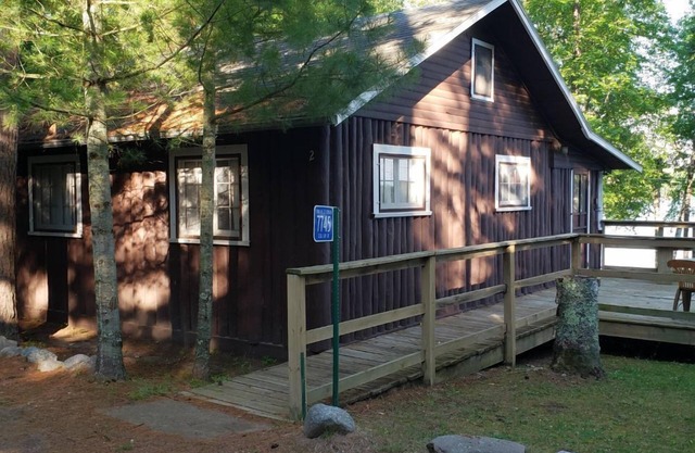 Enchanting lakeside cabin on Little Saint Germain with amazing views and sandy b