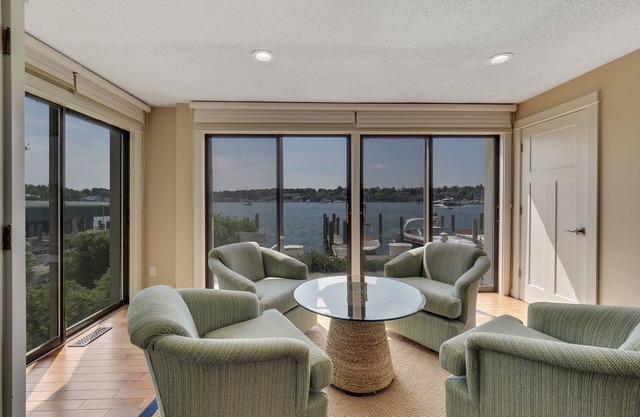 EWI 101 Lake Charlevoix Views | Private Balcony | Pool, Hot Tub, Sauna
