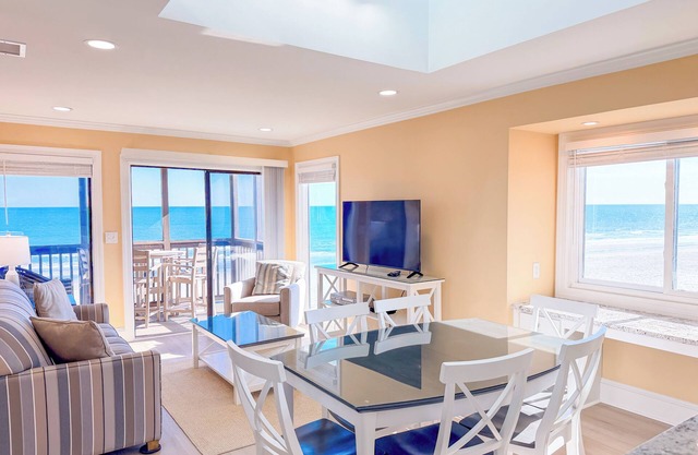 Experience Tilghman Beach and Racquet Club Unit 301! Oceanfront, Pools, Tennis, Close to Main Street!