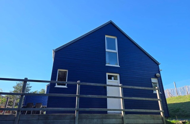 Family-Friendly Beach House with Sea Views, Terrace, BBQ, and Free WiFi