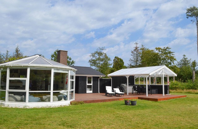 Gorgeous home in Hals with sauna