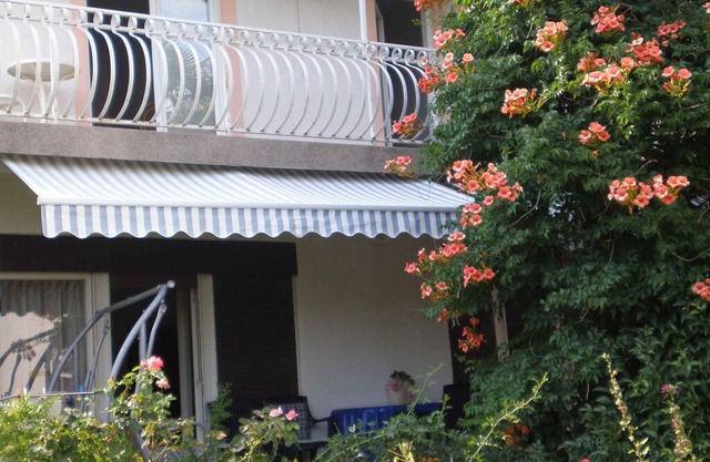 Holiday apartment with balcony and air conditioning