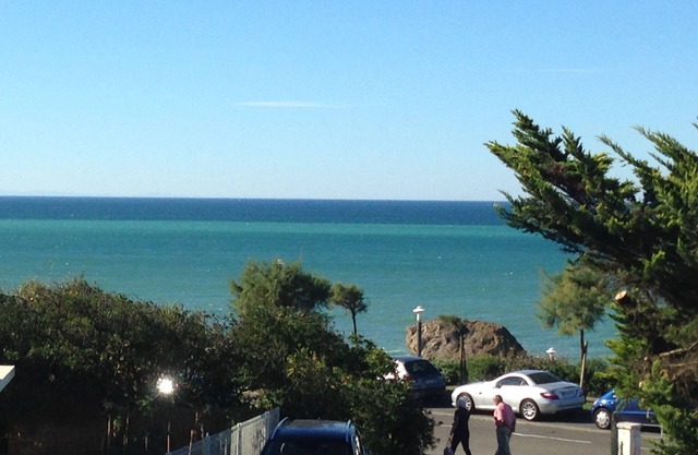 House with sea view, 50m from the beach Milady in Biarritz - Private Patio