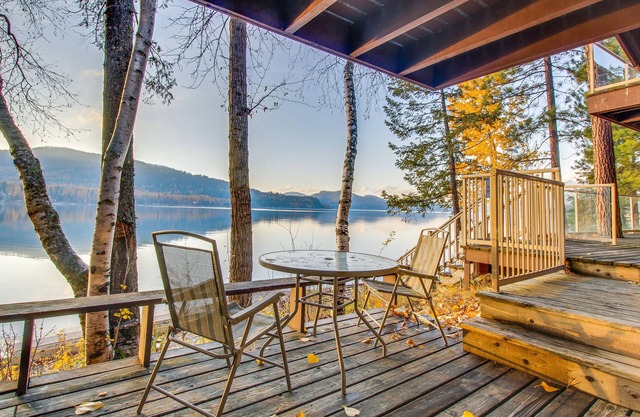 Lakefront Condo w/ Great Views, Pool/Hot Tub, Beach Access - Near Skiing