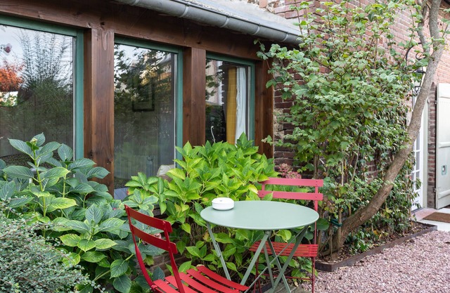 Maison Saint Léonard Joli Jardin Partagé Centre Honfleur 