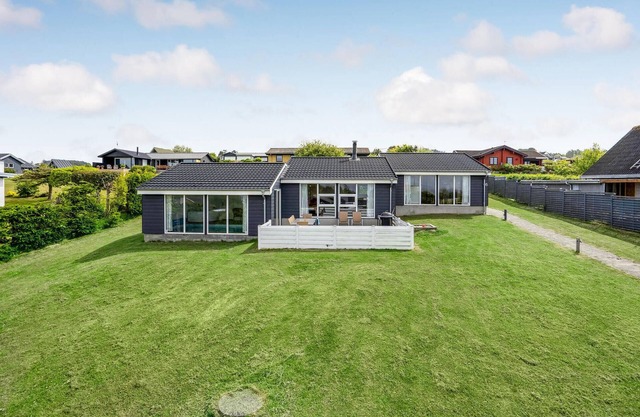 Lovely home in Knebel with sauna