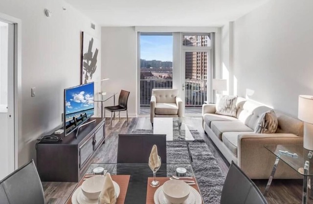 Luxury One Bedroom Apartment with Balcony | Crystal City Arlington VA | by GLS