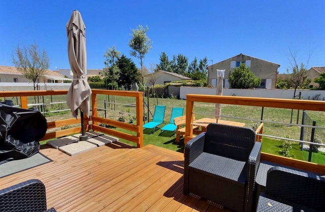 Maisonette with two bathrooms near Valras beach