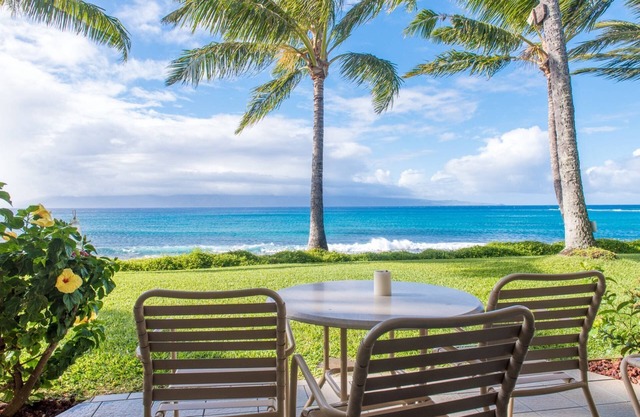 Napili Shores I-173 - Direct Oceanfront: “Sale” into Whale Season with Reduced Rates!