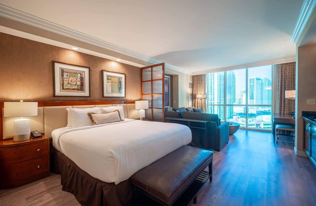 No Resort Fee Strip View Suite + Free Valet+ Pool