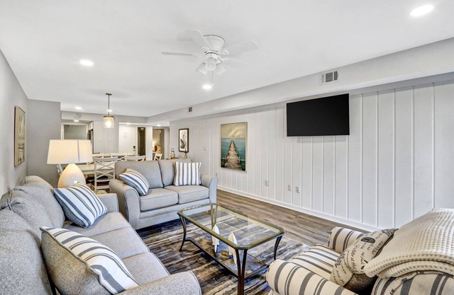 Pet-Friendly Villa w/Views of the 9th Fairway at Atlantic Dunes!