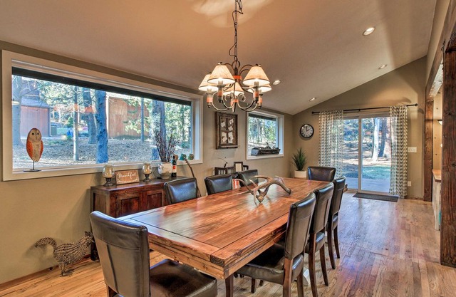 Rustic Bend House w/ Deck, Fire Pit & Yard!