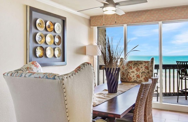 Sandpiper Condominiums 603L, Panoramic Gulf Views w/ direct access to Mustang Island/Port A beaches.