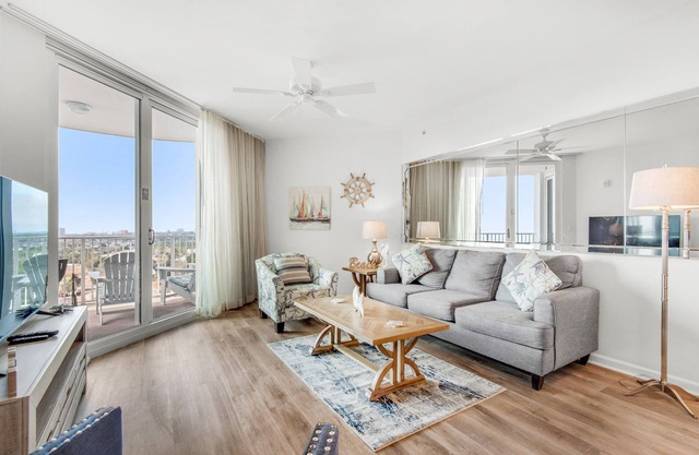 🌅 Snowbird Deal ⛱️Partial Gulf View~Onsite Bistro and Bar-Palms 21204