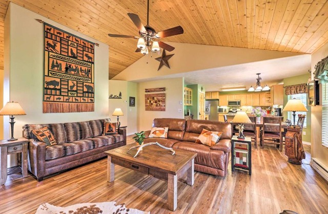 Star Valley Ranch Home with Snowmobile Parking!