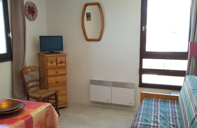 Studio cabine 4 pers., pied des pistes, vue vallée - FR-1-557-114