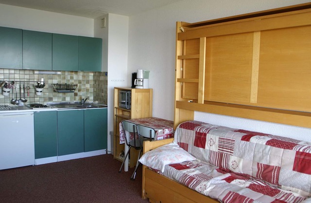 Studio for 3 at the foot of the slopes