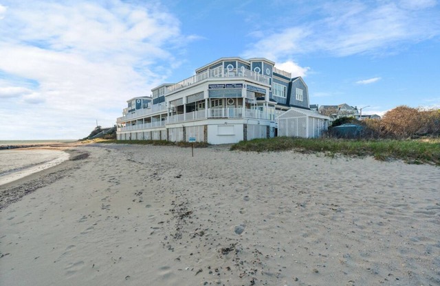 Stunning Ocean Front Location on Private Beach