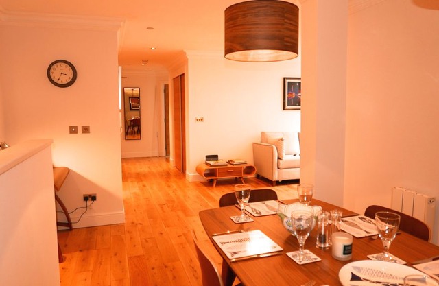 Stylish and luxurious apartment within architectural landmark in Glasgow