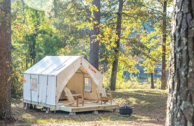 Tentrr State Park Site - Mississippi Roosevelt State Park - Tall Trees G