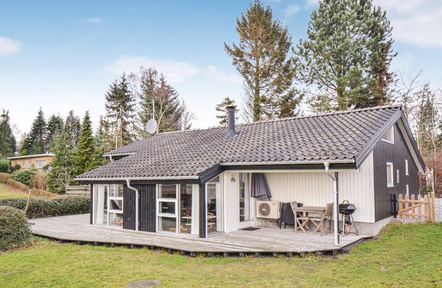 The cottage is beautifully placed on a large fenced natural ground, where lawn has been laid.