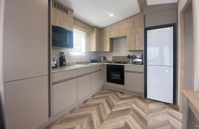 The Firs Plus are an upgrade from the Firs mini lodge and has 3 bedrooms.