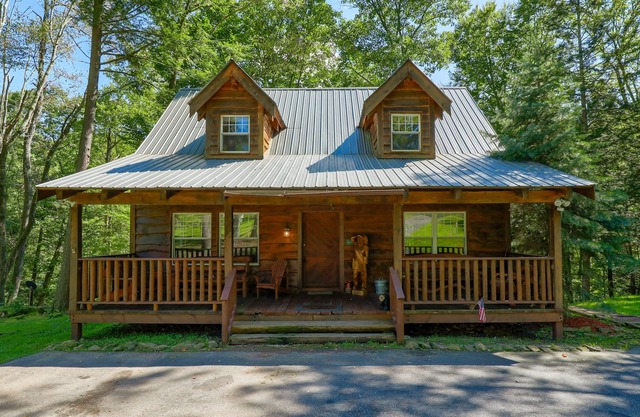 Timber Framed The Pocono Mountains Acre Estate 