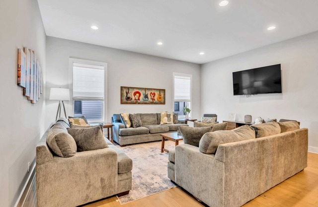 Two Luxe Nashville Homes + Downtown Skyline Views