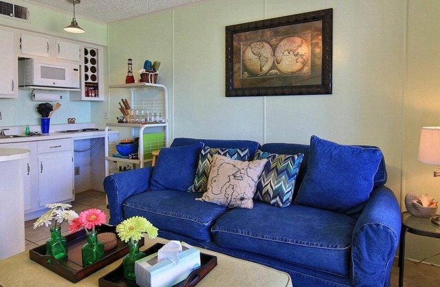Waterfront condo with shared pool and beach access