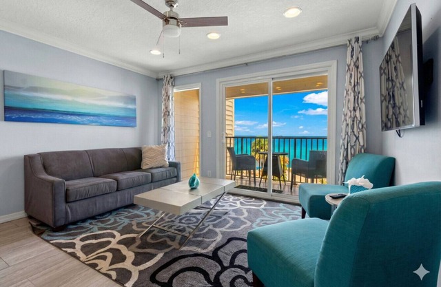 Waterfront view, Heated Pool, Private Balcony